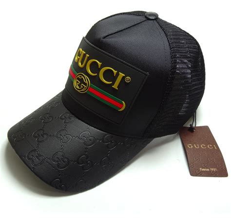 gorra gucci negra original